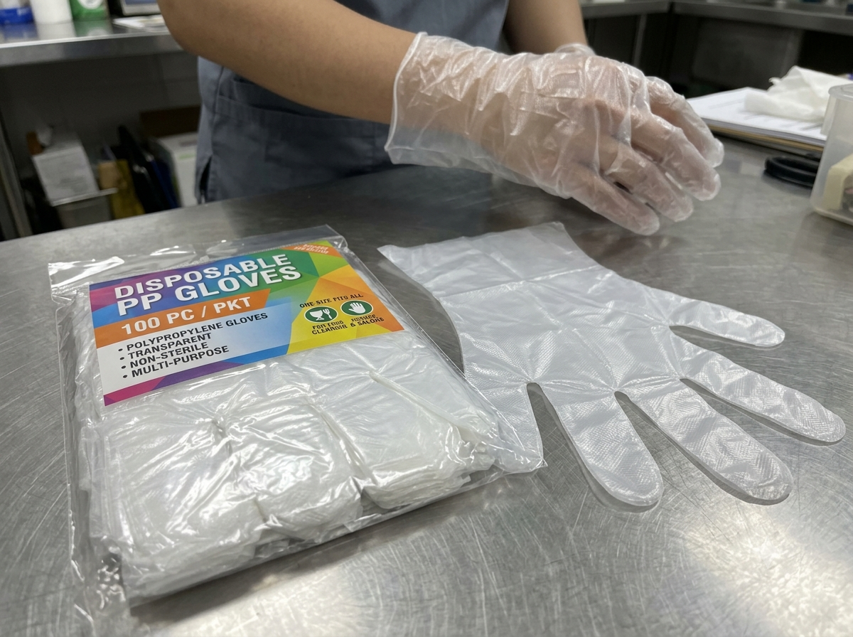 Glove use and throe